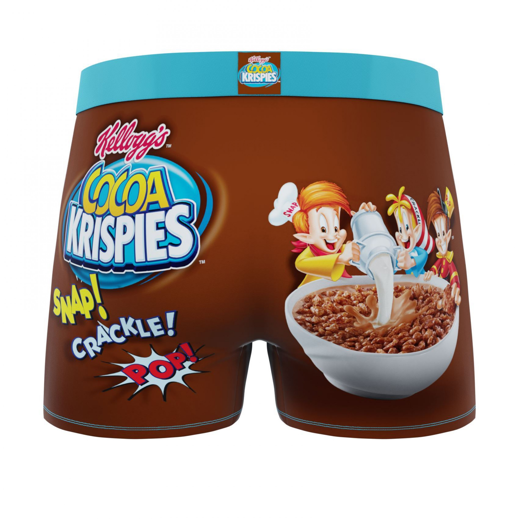 Crazy Boxer Kellogg's Cocoa Rice Krispies Men's Boxer Briefs